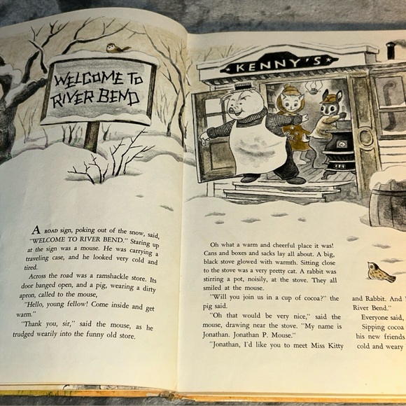 The Golden Story Book of River Bend By Patricia M. Scarry, Hardcover, 1969 - Picture 4 of 16